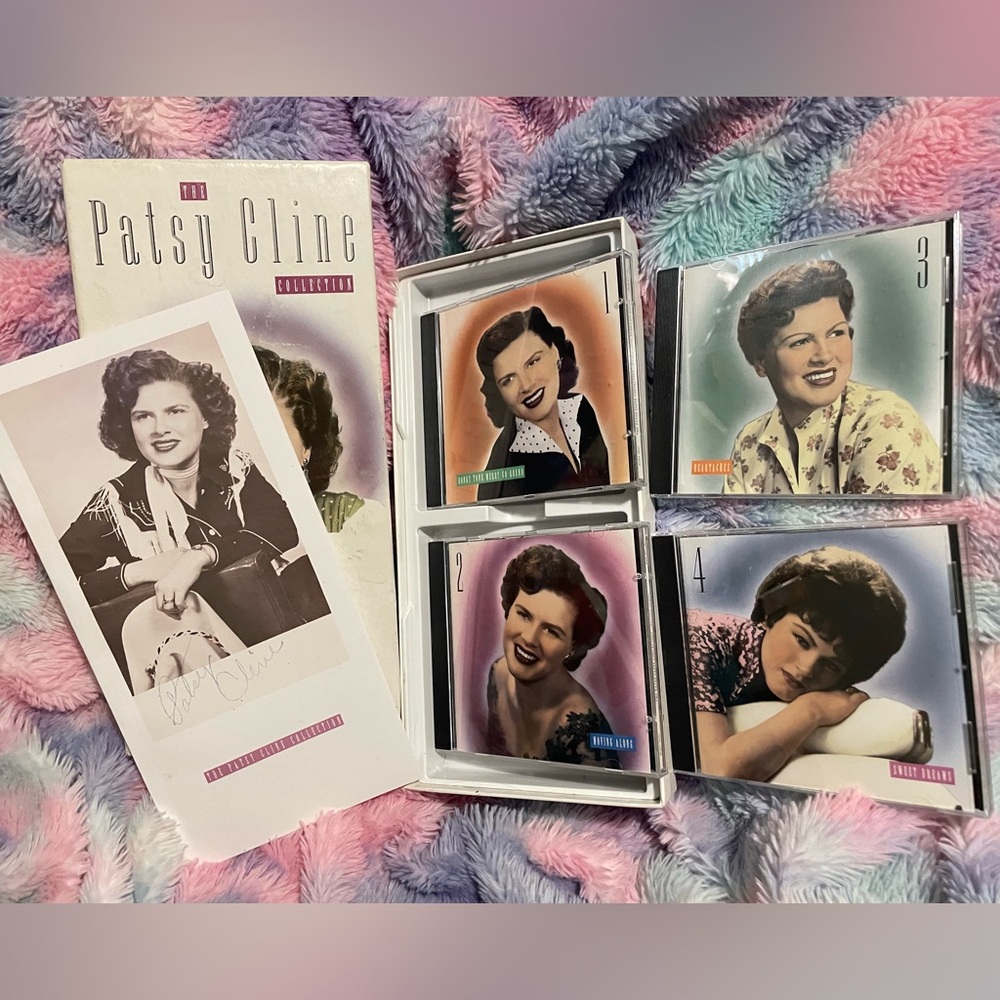 The Patsy Cline Collection 4-CD Box Set with Documentary Book MCA Records 1991
